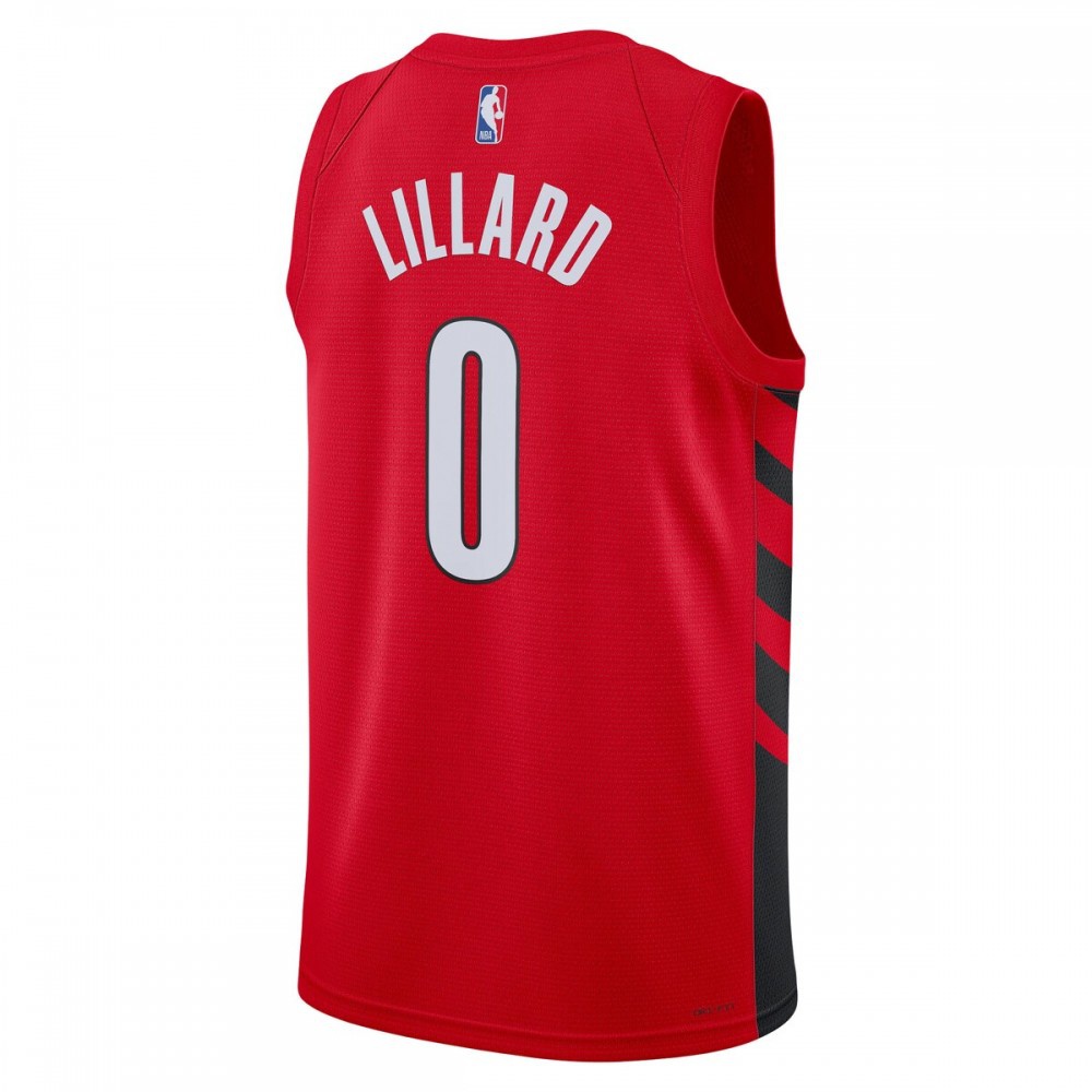 Damian Lillard Portland Trail Blazers Jordan Brand 2022/23 Statement Edition Swingman Jersey - Red-Pro Kit Vault | Brand New 26/27 Sports Jerseys